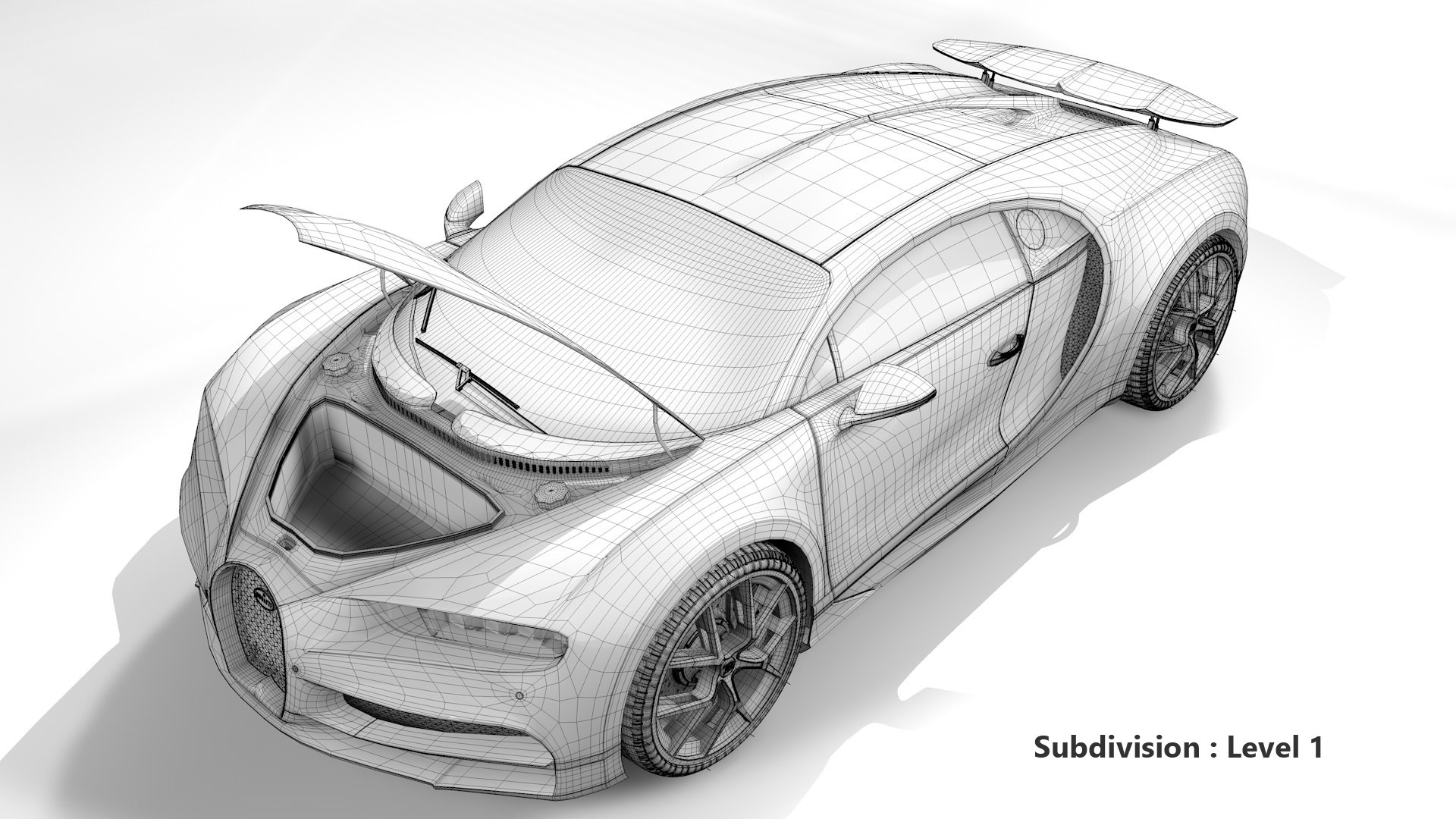 Bugatti chiron car advertising template symmetric front view rear view  sketch modern design vectors stock in format for free download 162 bytes