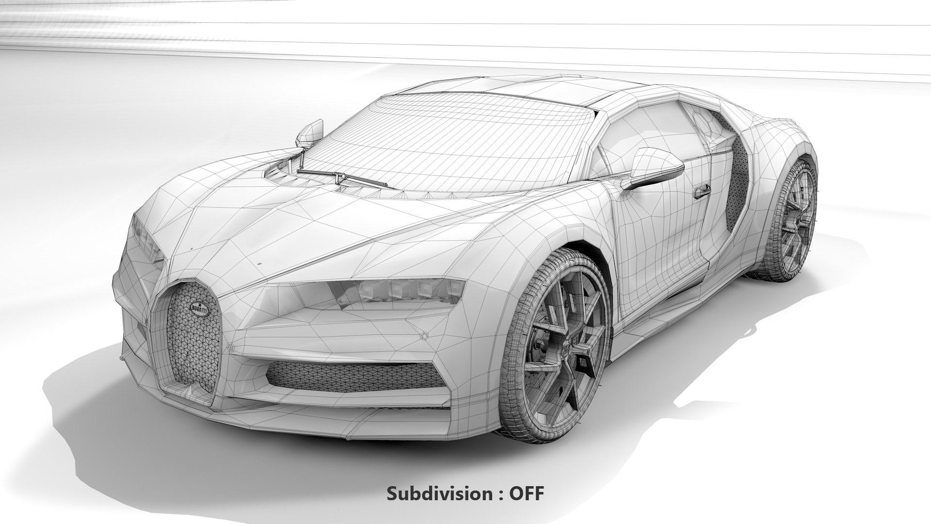 Bugatti Chiron Design Sketch  Car Body Design