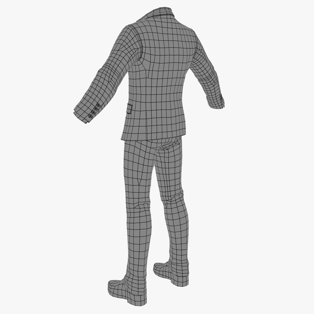 men-business-suit-with-shirt-and-shoe-base-mesh-3d-model-turbosquid