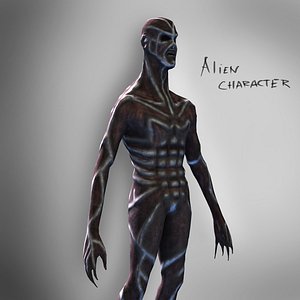 Small Alien Character