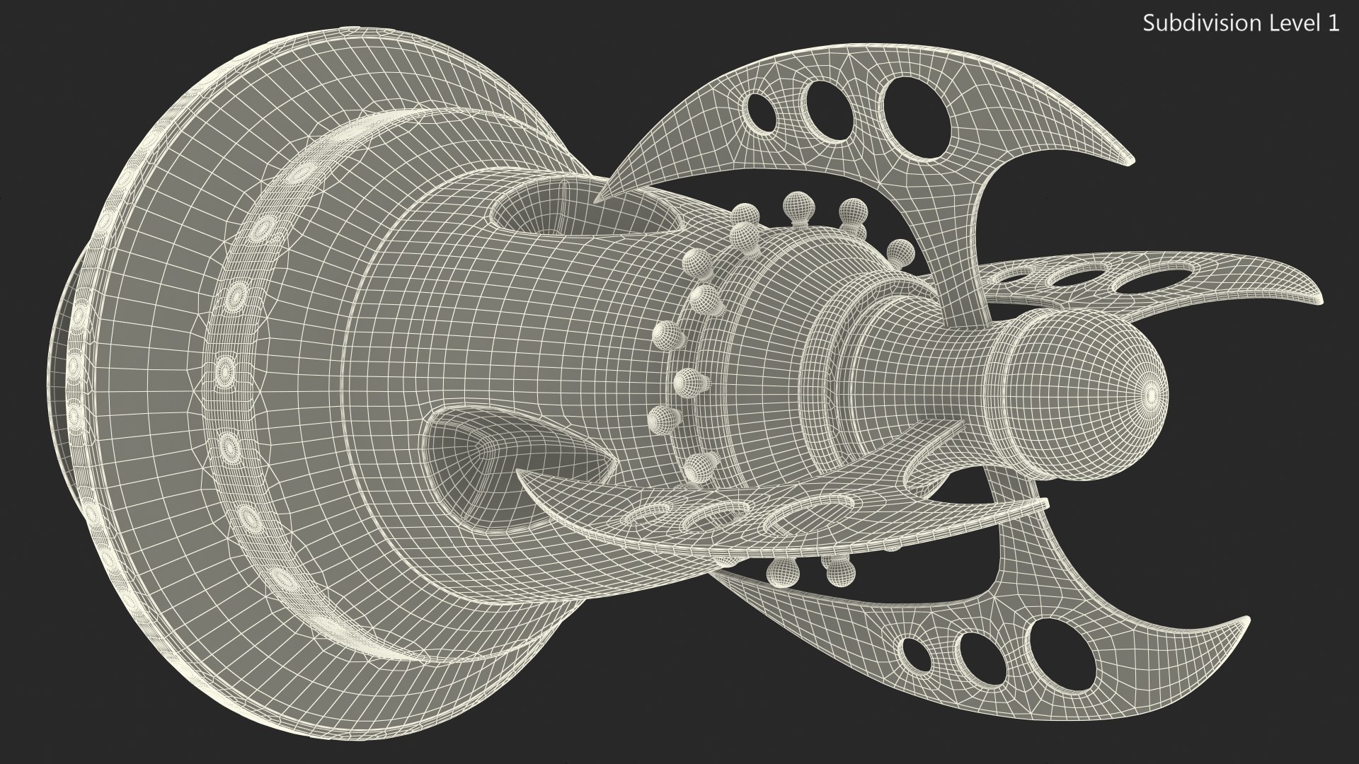 Attraction Rocket 3D Model - TurboSquid 1883196