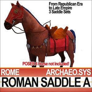 Saddle Ancient Rome Bridle Harness A