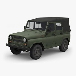 UAZ 469 military vehicle