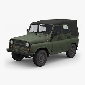 UAZ 469 military vehicle