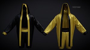 Male Boxing Outfit - Shorts and Robe With 2 Base Colors