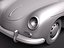 3d porsche 356a 356 sport model