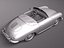 3d porsche 356a 356 sport model