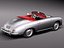 3d porsche 356a 356 sport model