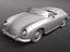 3d porsche 356a 356 sport model