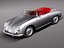 3d porsche 356a 356 sport model