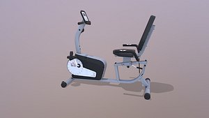 3D Recumbent Bike model