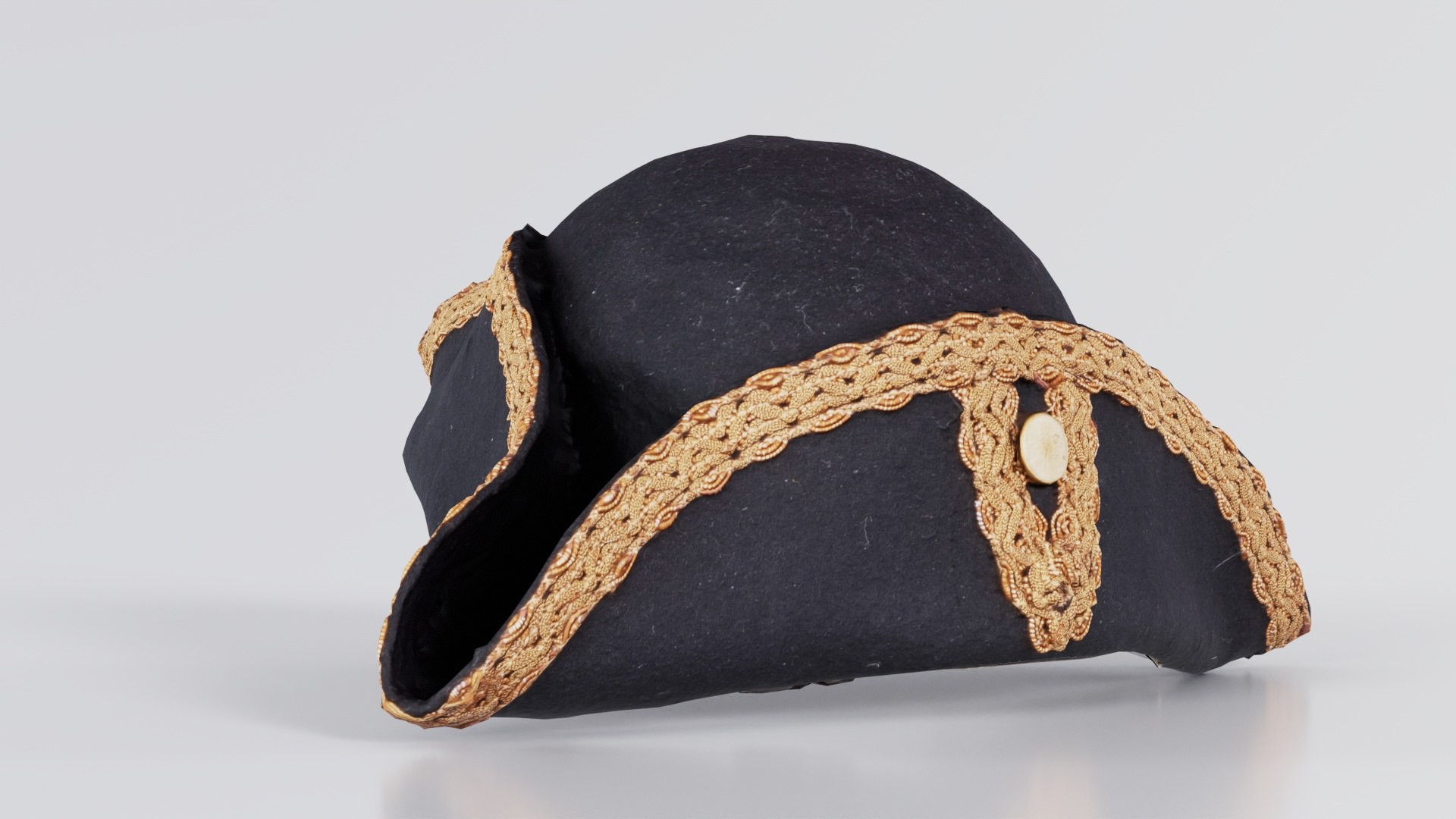 3D Triangle Hat Gold Remastered - TurboSquid 2360101