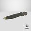 500 Pound Aircraft Munition Olive