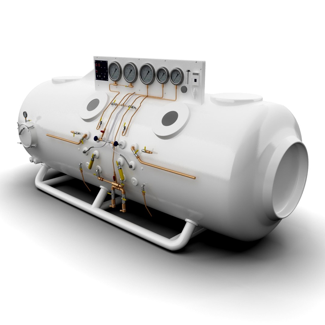 decompression tank 3d max