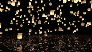 3D Sky Lantern