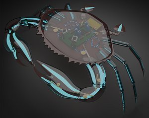 3D model Giant Robot Crab