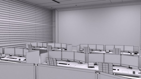 modelo 3d Colección Control Room - TurboSquid 1804741