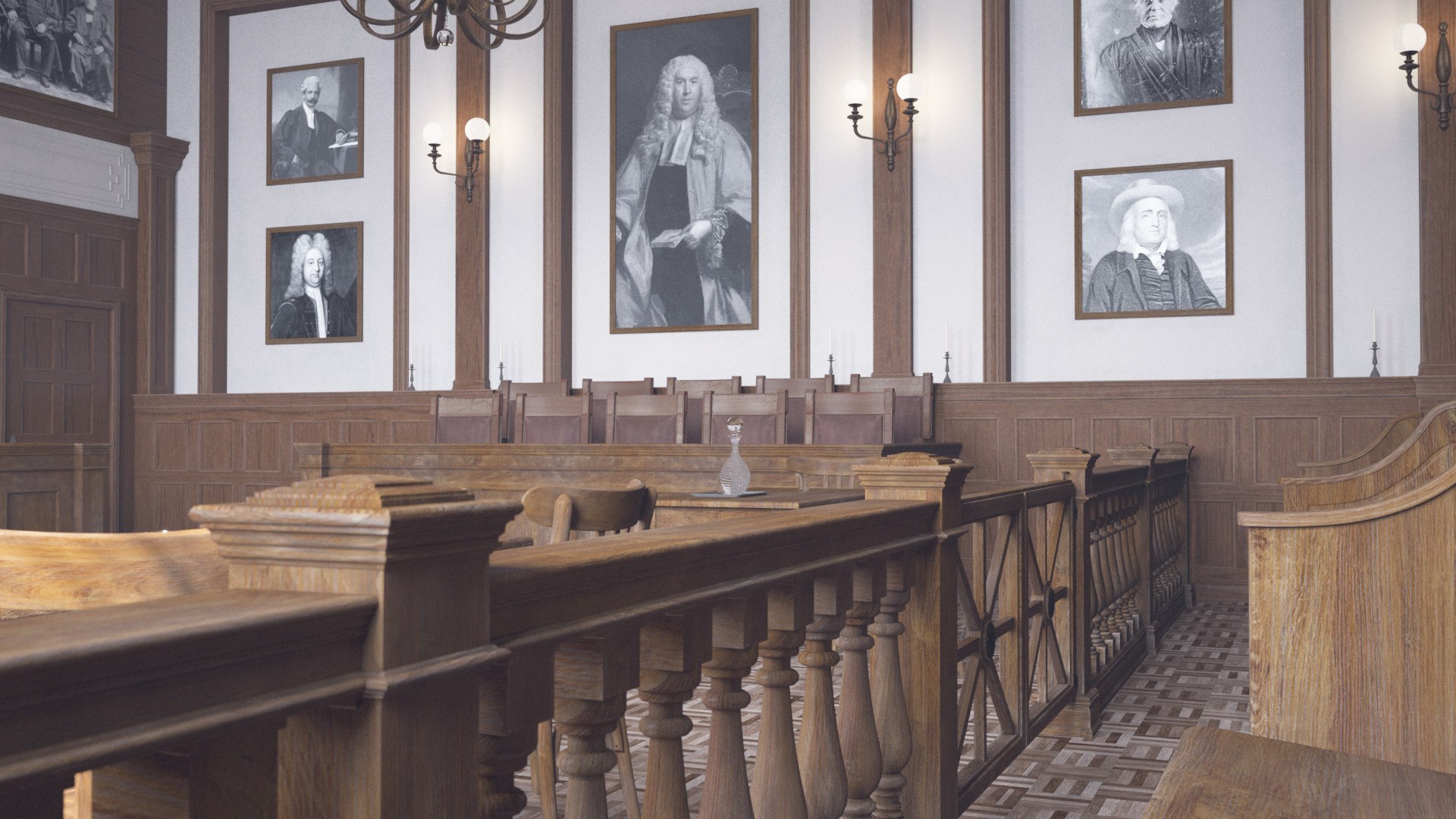 CourtRoom Interior 8K PBR Textures 3D Model - TurboSquid 1835403