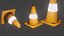 Conos de tráfico