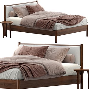 Blair Queen Bed 3D model