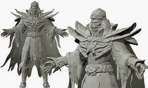 desert ninja suit 3D model