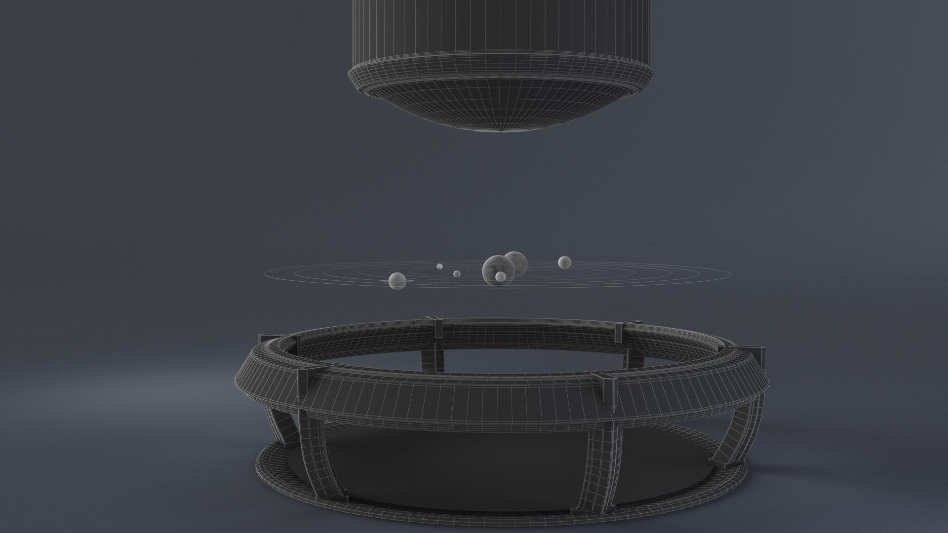 Solar System Hologram Platform 3D https://p.turbosquid.com/ts-thumb/1h/VNx4zP/jn/wire/jpg/1663952056/1920x1080/fit_q87/b9cf83a3d95023b68c99462ea626b66a77e3f248/wire.jpg