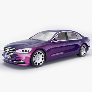 3D Generic Sedan v31 model