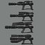 Phase Blasters SET one.blend