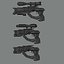 Phase Blasters SET one.blend