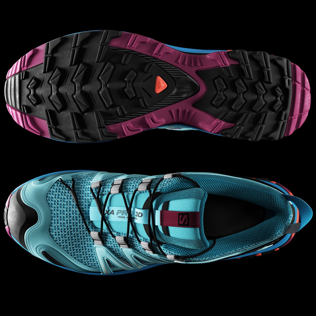 salomon shoes 3d chassis