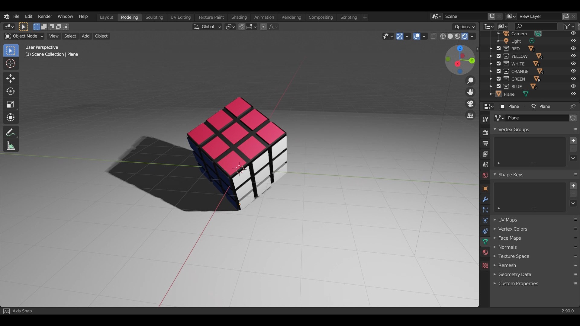 3D Rubik's Cube 3D With Texture Model - TurboSquid 1714204