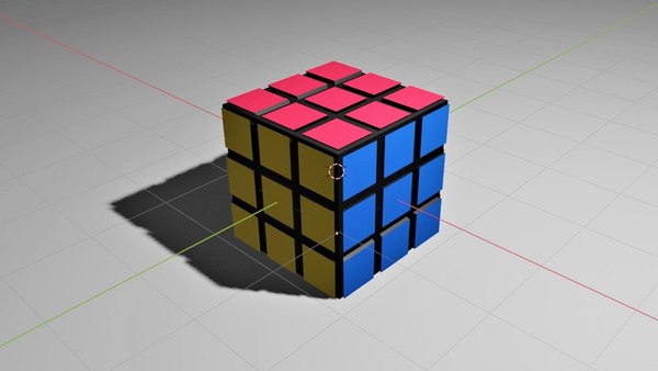 modelo 3d Cubo de Rubik 3D con textura - TurboSquid 1714204