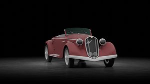 3D Alfa-Romeo 6C Spider 1935 model