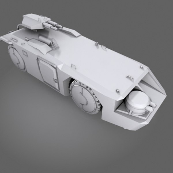 3d apc personel carrier m577 model