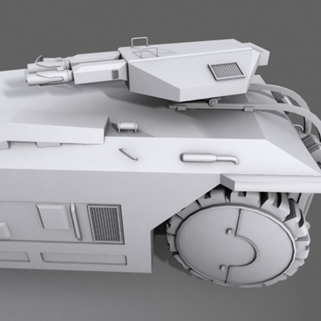 3d Apc Personel Carrier M577 Model