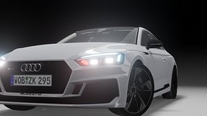 audi rs5 3d model model