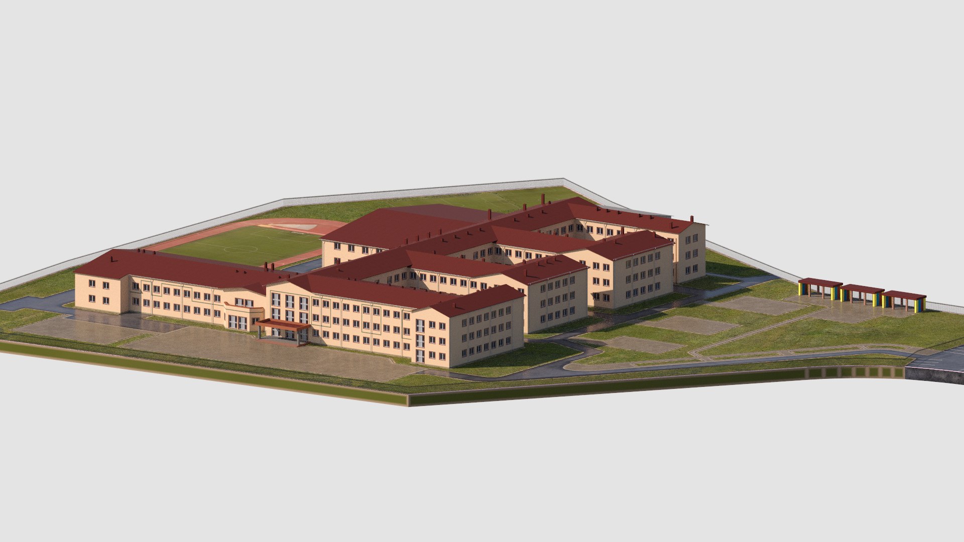 Russian city Buildings and industrial zone 3D model https://p.turbosquid.com/ts-thumb/1h/lGUZ4O/kj/school/png/1703995455/1920x1080/fit_q87/09071e0ec0d11676fc5c700e1576d92e4adbf785/school.jpg