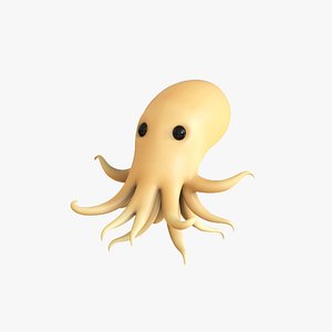 Cartoon Octopus v004