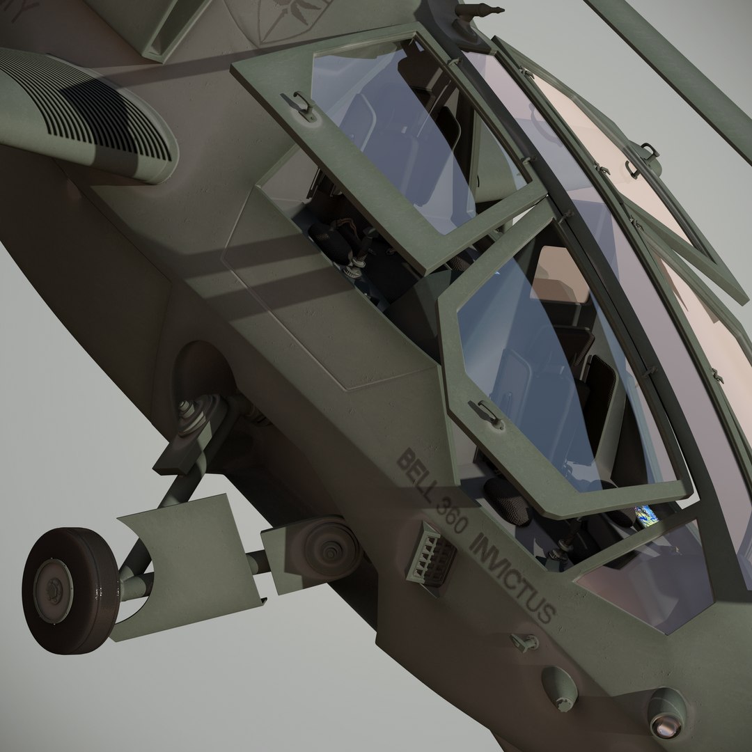 Bell 360 Invictus Model - TurboSquid 1616641