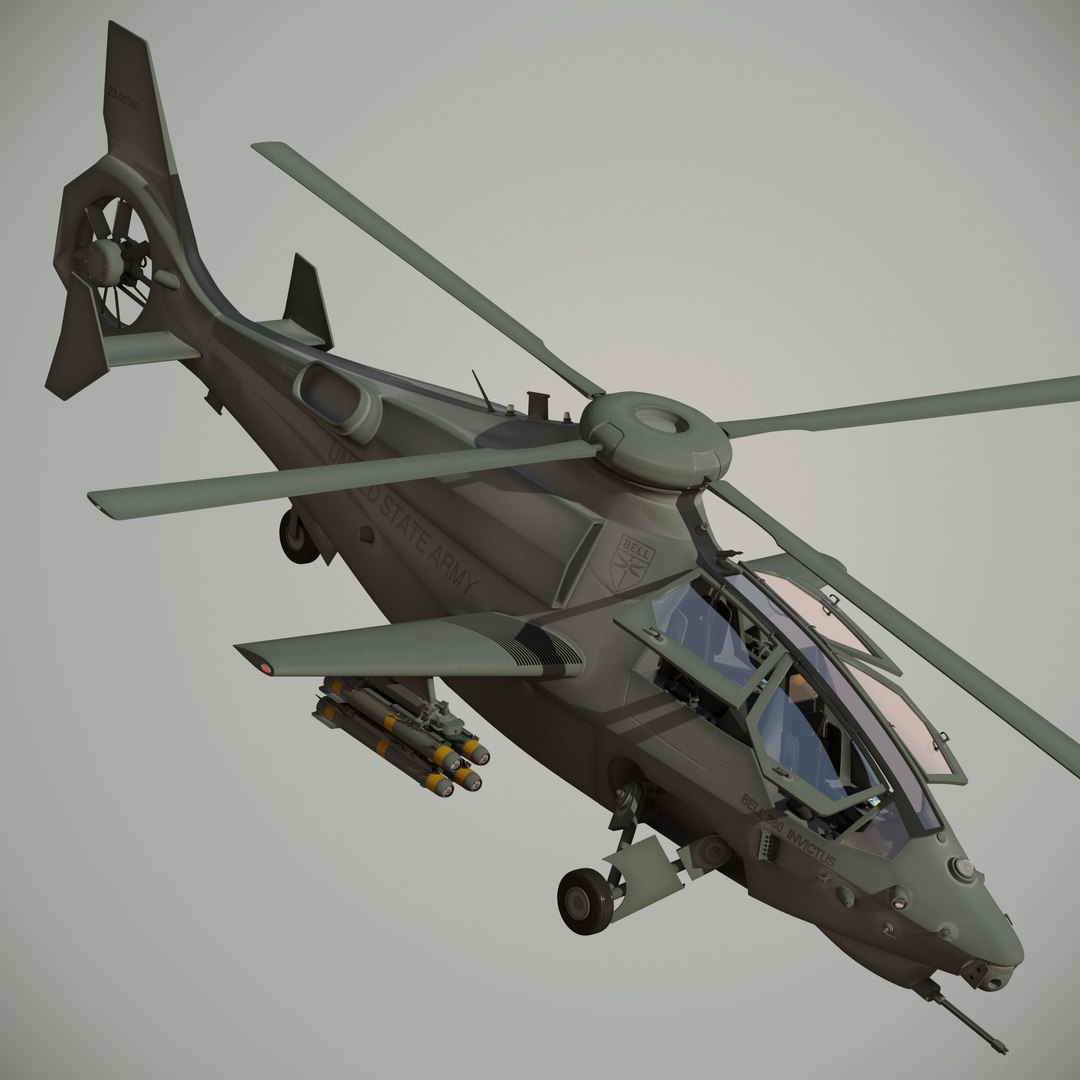 Bell 360 Invictus Model - TurboSquid 1616641