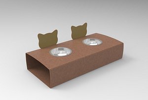 Yury Cat Food Bowl
