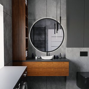 Modern Bathroom Interior 3 by Nikdox
