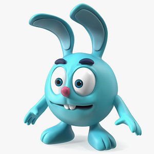 BalloonToons Krash Character Scared Pose