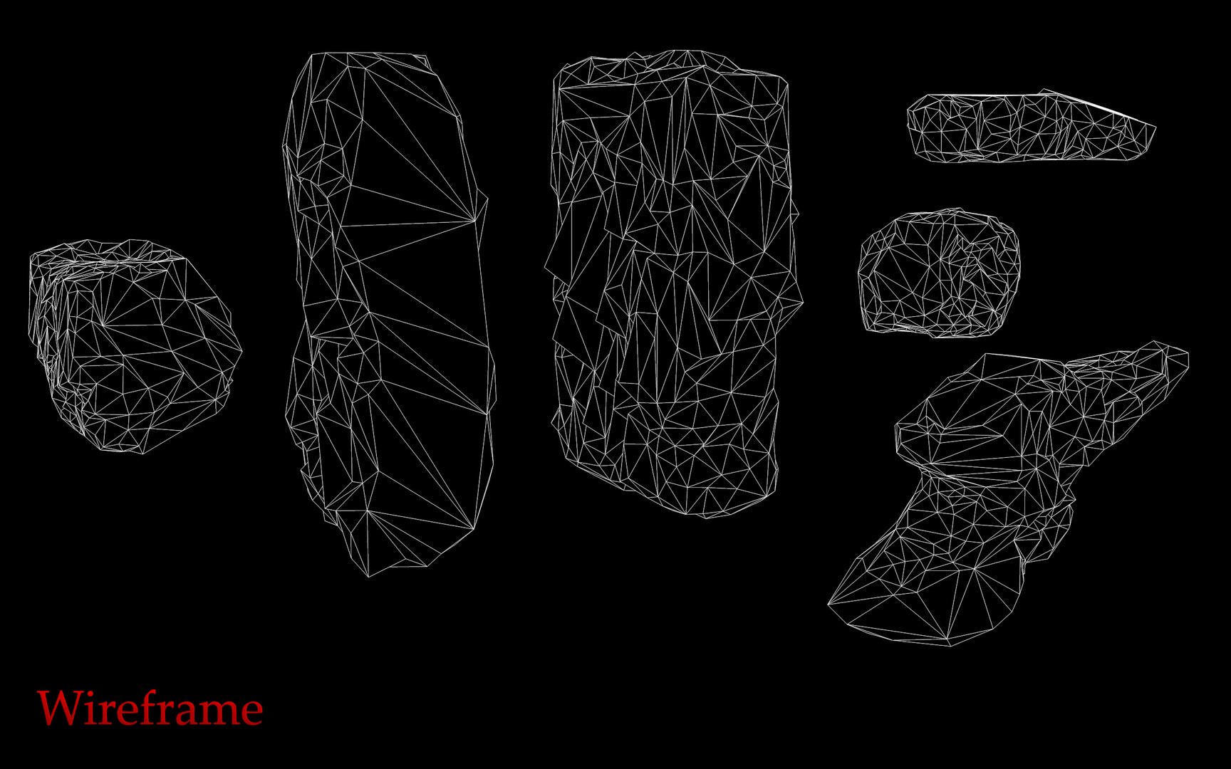 3D Realistic Rocks Cliffs - TurboSquid 1512731