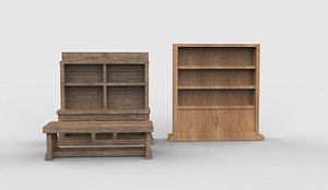 3D Furniture Asset 02 3D model model