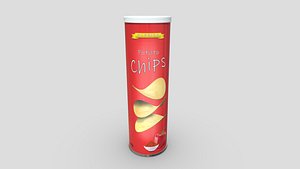 Potato Chips Tube