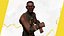Tribal Warrior Stylizowany Toon Fighter