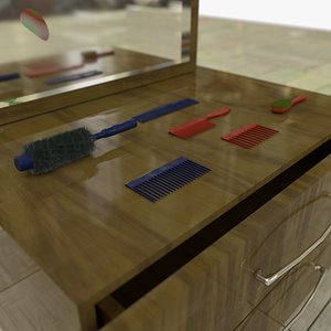 drawers bonus objects 1 3D model
