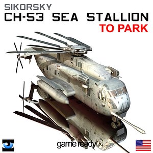 Sikorsky CH-53E Super Stallion to Park