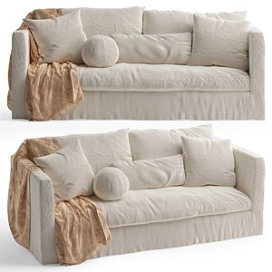 Snowshill 3 Seater Sofa 3D